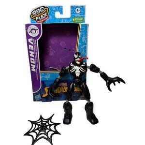 Marvel Spider-Man Venom Bend And Flex Missions Action Figure Space Theme